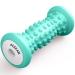 Beskar foot massage roller for plantar fasciitis portable rubber massage roller for relief foot vault pain foot triggered point therapy & depth tissue foot reflex zone massage green