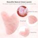 Gua Sha Rose Quartz Stone Set | Jade Facial Roller & Anti-Aging Massage Tools | Perfect Gift for Face & Neck Care - Buy Online on GoSupps.com