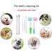 11-Piece Dog Toothbrush Set - Silicone Finger & Double-Headed Brushes | Professional Pet Dental Care Tools for Optimal Oral Hygiene - Buy Online on GoSupps.com