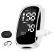 Pulse Oximeter Blood Oximeter Fingertip Pulse Oximeter Rechargeable Pulse Oximeter Accurate Rapid Blood Oximeter SpO2 Readings Outdoor Sports Home Use (white)