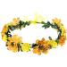 Handmade Blue Flower Crown Headband - Adjustable Tiara Decoration for Women | RK-HYTQWR RBXIBIBX - Buy Online on GoSupps.com