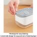 Refillable Simple Soap Detergent Dispenser Sponge Holder Sink Dish Washing 2-in-1 Pump Durable and Easy to Clean for Kitchen MultiUse - Buy Online on GoSupps.com