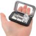 PACKOVE Palette de Maquillage Magn tique Noire Mate 3 Compartiments Plateau en M tal Rechargeable et Outil de Pressage Int gr Bo te de Rangement Compacte pour Fards Paupi res et - Buy Online on GoSupps.com