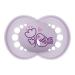 Buy Mam Original Pink Pacifiers 18+ Months - 3 Pack Silicone Baby Soothers with Sterilization Box Safe & Symmetrical Design - Buy Online on GoSupps.com