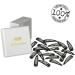 HAARallerliebst Hair Clips (20 pcs) - Black 5 cm Hair Accessories with Storage Box (White) - Perfect for International Shipping - Buy Online on GoSupps.com