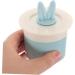  OFFIGAM 2 Pieces Facial Cleanser for Rabbit Ears Foam Shampoo Gasket Shock Absorber Cup Decoration Decoration Cartoon Cat Decoration Shark Gill Decoration Cup Cup Plastic - Buy Online on GoSupps.com