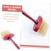 Angoily Hair Brush Hairdressing Cleaning Brush Cleaning Duster Hairdressing Brush Diffuser Hair Cleaner Brush Barber Supplies Fade Comb Hair Cutting Duster Hairdressing Tool Man Neck Wood - Buy Online on GoSupps.com