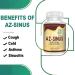 AZ Sinus & Cough Care Capsules - Herbal Relief for Sinusitis - 90 Capsules (Ministry of Ayush Approved) - Buy Online on GoSupps.com