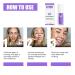 YUECI V34 Colored Toothpaste for Sensitive Teeth - 2-Pack Tooth Cleaning Solution with Mouth Cleaning Light - Violet - Buy Online on GoSupps.com