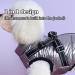 Warm 2-in-1 Dog Winter Coat & Vest - Padded Jacket for Small Dogs Cats & Puppies - Cold Weather Outdoor Clothing Size L Silver - Buy Online on GoSupps.com