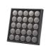 SOESFOUFU Box Nail Art Display Box Nail Polish Holder Nails Rhinestones Nail Rhinestone Nails Accessories Beads Storage Organizer Earring Organizer Jewels for Nails Manicure Decorate Pvc