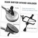 FOMIYES Hair Dryer Stand Hair Dryer Holder Hair Dryer Bracket Hair Dryer Storage Holder Pet to Rotate Shelf - Buy Online on GoSupps.com