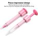 Earmold Syringe 3.5mm Refillable Ear Impression Injector - Ergonomic PP Design (Pink) - Buy Online on GoSupps.com