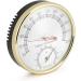 Asixx Sauna Thermohygrometer | Metal Sauna Thermometer & Hygrometer | Measure 10 -120 & 0%-100% Humidity - Ideal for Home Saunas - Buy Online on GoSupps.com
