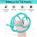 Mombella Snail Baby Teething Rattle | Safe & Colorful Teal Toy for 3 Months+ | International Shipping Available - Buy Online on GoSupps.com