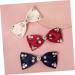 Beaupretty Hair hair clip hair bows for women Hair Bow Clips rhinestone hair barrettes hair ornaments for women headwear for women Girl Hair Accessory bow tie Headgear Acetate sheet Tie - Buy Online on GoSupps.com