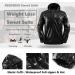 Reedbeek Professional Anti-IP Sauna Suit - Weight Loss Jacket & Pants for Boxing MMA Training | Unisex Black L - Buy Online on GoSupps.com