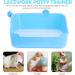 Housoutil Guinea Pig Bedding Bunny Bedding for Rabbits Ferret Potty Trainer Rabbit Litter Rabbit Potty Trainer Ferrets medium Blue - Buy Online on GoSupps.com