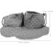FRCOLOR Thermal Insulation Foot Bath Cover Bucket Holder Foot Bucket Protector Sauna Foot Bath Accessory Bucket Sleeve Dual Bucket Foot Basin Cover Foot Soaking Dual Basin Cover 26.00X26.00X15.00CM Grey - Buy Online on GoSupps.com