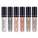 Lucoss liquid Eyeshadow,Liquid Glitter Eyeshadow Shimmer Metallic Eyeshadow Liquid Long Lasting Effect Waterproof Shiny Eyeshadow pencil Eye Makeup