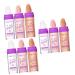 FOMIYES 9 Pcs Highlight Pat Powder Face Glitter Makeup Highlighters for Face Highlighting Stick Body Powder Highlighter Glitter Highlighter Compact Powder Makeup Trimming Voss Plastic Assorted Colorx3pcs 1 Count (Pack of 1)