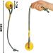 Durable Dog Toys - Flee Durafoam Ball with Rope for Small & Large Dogs | Water Swimmer Toy | International Shipping - Buy Online on GoSupps.com