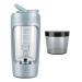 Electric Protein Shaker Bottle Bottles for Protein Mixes Rechargeable Shaker Cup Shaker for Protein Shakes Blue