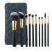 Makeup brush set 10 pieces full set of powder eye shadow beauty tools As shown D