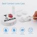 Buy I Love Science Heart Cute Contact Lens Case - Portable Round Storage Box with Mirror for Daily Outdoor Use - Buy Online on GoSupps.com