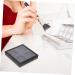 Baluue 5pcs Eye Shadow Blank Empty Cosmetic Eyeshadow Packing Plates Eyeshadow Powder Plate Black As 8.00X7.00X1.30CM Black - Buy Online on GoSupps.com