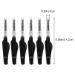 6pcs Folding Mascara Brush Set - Eyelash Comb & Eyebrow Shaper for Perfect Makeup | International Shipping - Buy Online on GoSupps.com