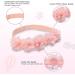 4 Pack Baby Girls Flower Headbands - Elastic Nylon Hair Accessories for Newborns | Perfect for Parties & Weddings - Buy Online on GoSupps.com