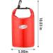 WELL-STRONG 234pcs Waterproof First Aid Kit with Survival Tools - Red 3L | Ideal for Fishing, Kayaking, Boating, Rafting | Emergency Kit with Compass | WS023-survival-red - Buy Online on GoSupps.com