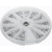 YIZAN Carousel Silver Rhinestone Boxes for Nail Art Manicure 1.5 mm Wheel - Buy Online on GoSupps.com