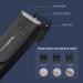 TOUCHBeauty Electric Body Hair Trimmer & Grooming Kit for Men - Waterproof LED Light Replaceable Ceramic Blade - Ideal for Groin & Pubic Hair Grooming - Buy Online on GoSupps.com