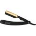 LYCOS Shears Classic Matte Cut Throat Razor Kit for Men - Gold Plated - Stainless Steel Professional Barber Straight Razor - Salon Quality Hair Shaver - Foldable Hair Beard Razor - Buy Online on GoSupps.com
