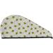 Cheerful Bumble Bees & Daisies Microfiber Hair Towel - Super Absorbent Coral Velvet Wrap for Long Curly & Thick Hair - Quick Dry Hair Cap for Women - Buy Online on GoSupps.com