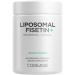 Codeage Liposomal Fisetin Supplement - Fisetin 500 mg - Resveratrol from Japanese Knotweed Extract Polyphenol Luteolin Sophora Japonica Flavonoid Liposomal Delivery - Vegan Non-GMO - 60 Capsules