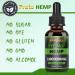 ProtoHemp Natural Oil with MCT Oil | Omega 3-6-9 Fatty Acids, Vitamin C-E | GMO-Free & GMP Certified (60ml-100000mg) - Buy Online on GoSupps.com