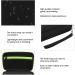 Shop QP2520/90/70 Nylon TPU Shaving Bag | Electric Shaver Storage Organizer for Men - Black Green - Buy Online on GoSupps.com