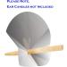Ear Candling Treatment Towels with 10 Protective Discs - Set of 2 | Ear Candles Not Included - Buy Online on GoSupps.com