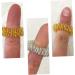 Homsfou 20-Pack Finger Massage Rings | Sensory Acupressure Toys for Children | Mini Health Tool for Relaxation & Stress Relief - Buy Online on GoSupps.com