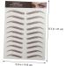 PLAFOPE 9 sheets Tattoos Hairlike Eyebrow Sticker Transfer Eyebrows Shaping Stickers Imitation Transfers - Buy Online on GoSupps.com