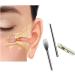 SOMROZ 6-Piece Ear Cleaning Tool Set 2023 - Professional Stainless Steel Earwax Removal Kit with Spiral Design and Portable Keychain Case - Buy Online on GoSupps.com
