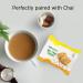Chaayos Chai Time Snacks - Premium Dry Fruit Cookies - 450g (18 Packs) | Filled with Cashew Almond Pistachio | Gift Hamper | Gift Pack | Cookies and Snacks | Cookies Gift Pack | Family Pack - Buy Online on GoSupps.com