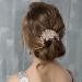 inSowni Luxury Glitter Jeweled Hair Combs - 6 Pack Gold Metal Hair Accessories for Women and Girls - Buy Online on GoSupps.com