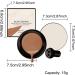 Face Cushion - 15g Waterproof Sweat Resistant Cushion Air Mushroom - For Sensitive Skin Mature Skin Travel Beach Dating Evening  - Buy Online on GoSupps.com