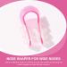 Homoyoyo Lot de 10 Pinces Nez U en Plastique R utilisables Petite Taille Portable Pince Nez Relev pour Fille Outil de Mise Accessoire Beaut Plus Fin et Redress  - Buy Online on GoSupps.com