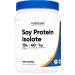 Nutricost Soy Protein Powder, 1 LB Unflavored, 10 Grams of Protein Per Serving, Vegetarian, Non-GMO & Gluten Free Unflavored 1 Pound (Pack of 1)