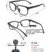 Gaoye Blue Light Blocking Progressive Multifocus Reading Glasses - No Line Multifocal Readers for Men and Women, 2.0x Magnification - Light Black/Gy1701 - Buy Online on GoSupps.com